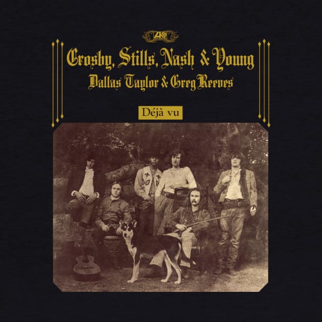 Crosby Stills Nash Young by Kurasaki